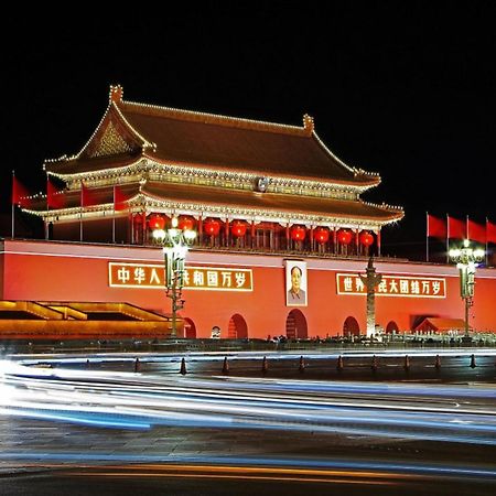 Happy Dragon City Center Alley Hotel -In The City Center With Big Window&Heater, Ticket Service&Free Coffee&Food Recommendation,Near Tian Anmen Forbiddencity,Easy To Get Traditional Walking Area&Shichahai Peking Exterior foto