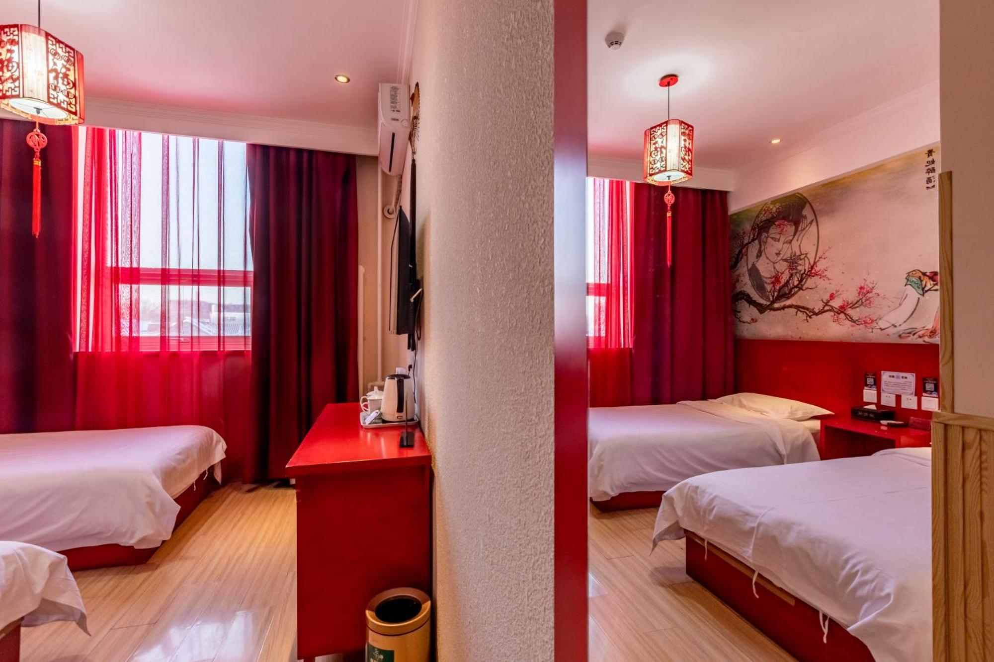 Happy Dragon City Center Alley Hotel -In The City Center With Big Window&Heater, Ticket Service&Free Coffee&Food Recommendation,Near Tian Anmen Forbiddencity,Easy To Get Traditional Walking Area&Shichahai Peking Exterior foto